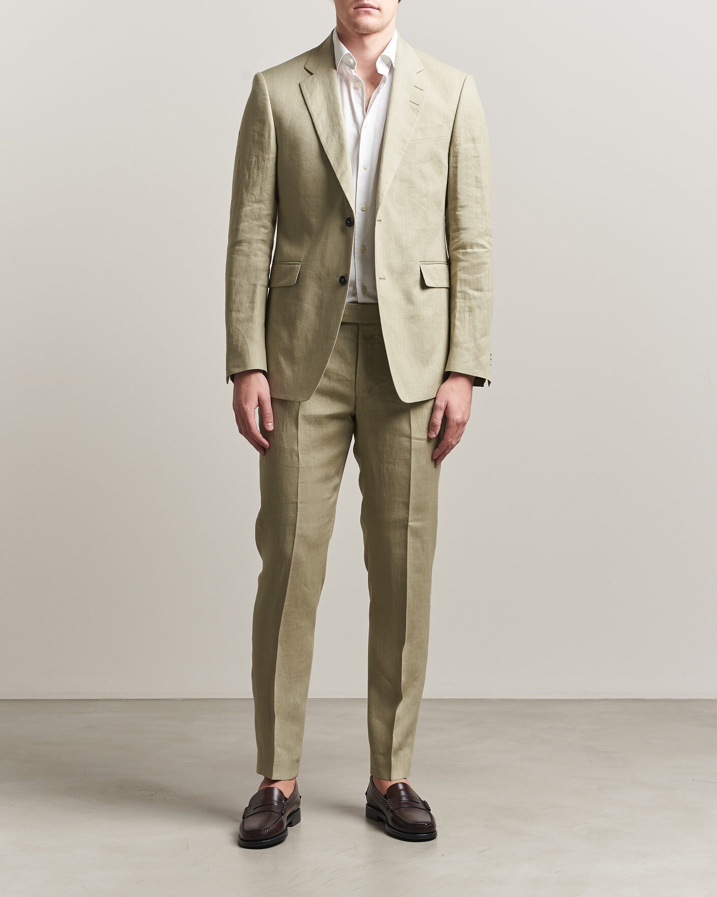 Heren | Blazers | Tiger of Sweden | Justin Linen Suit Blazer Mole