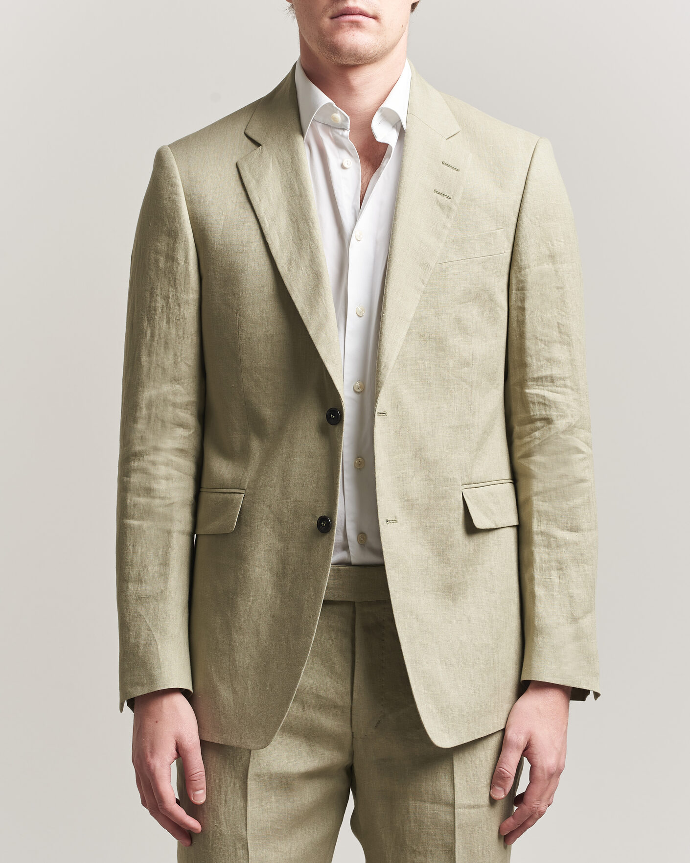 Heren | Blazers | Tiger of Sweden | Justin Linen Suit Blazer Mole