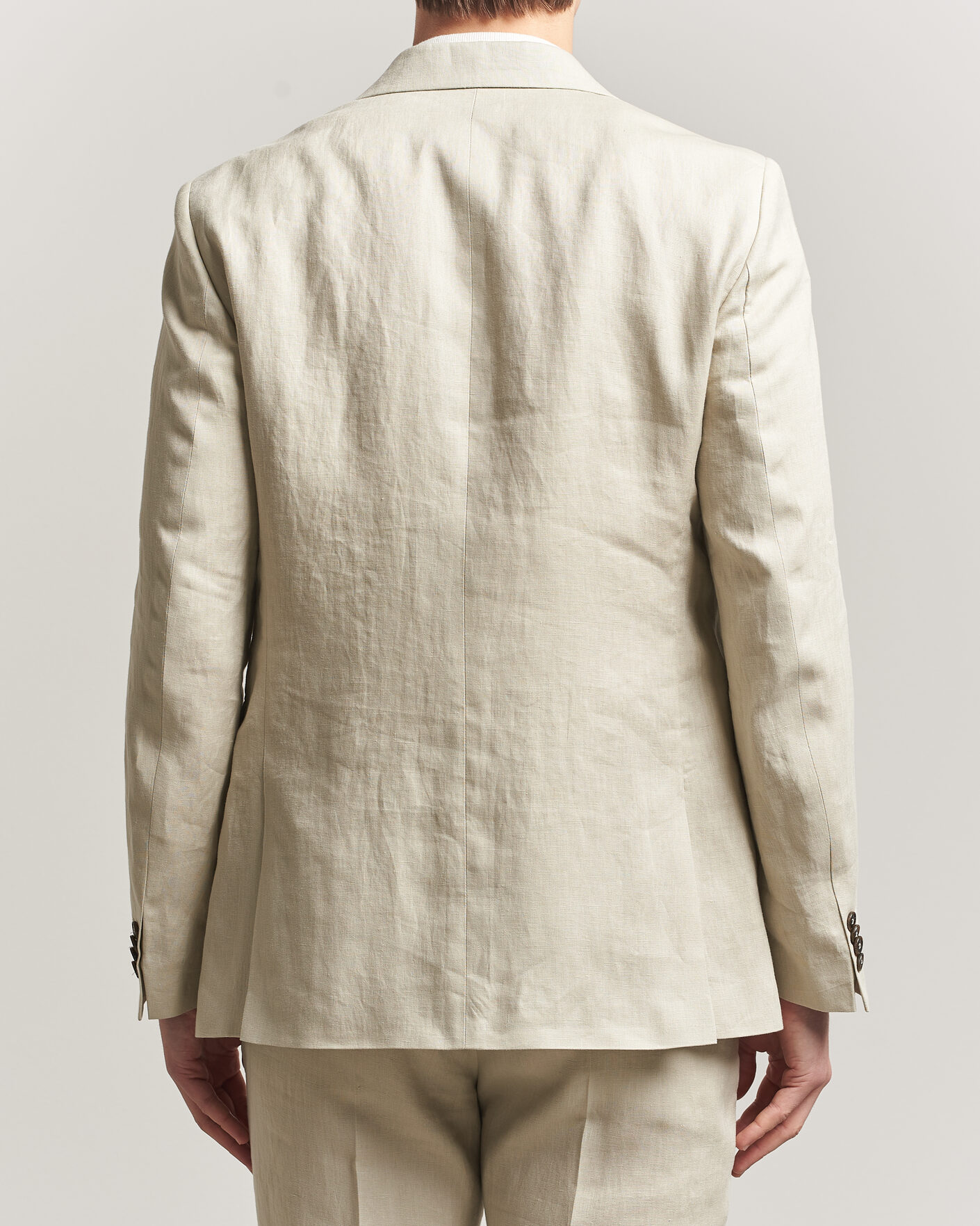 Heren | Blazers | Tiger of Sweden | Justin Linen Suit Blazer Cream Sand