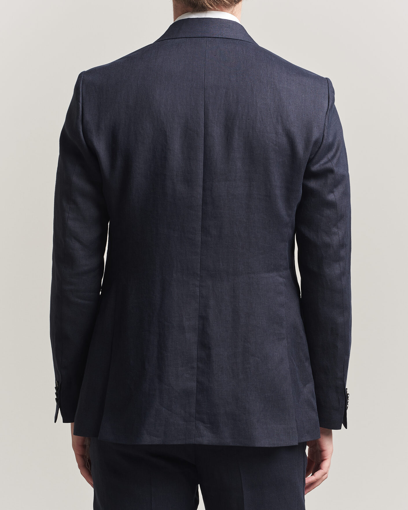 Heren | Blazers | Tiger of Sweden | Justin Linen Suit Blazer Midnight Blue