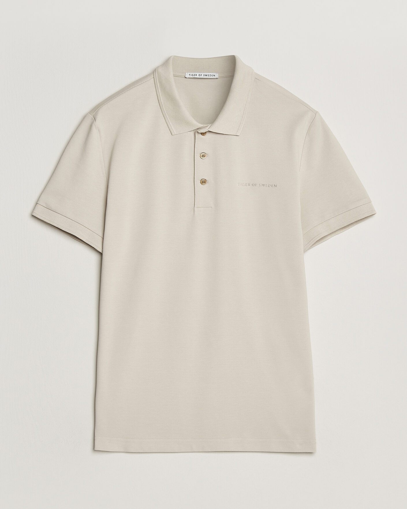 Heren | Polo's | Tiger of Sweden | Darios Polo Seline Grey