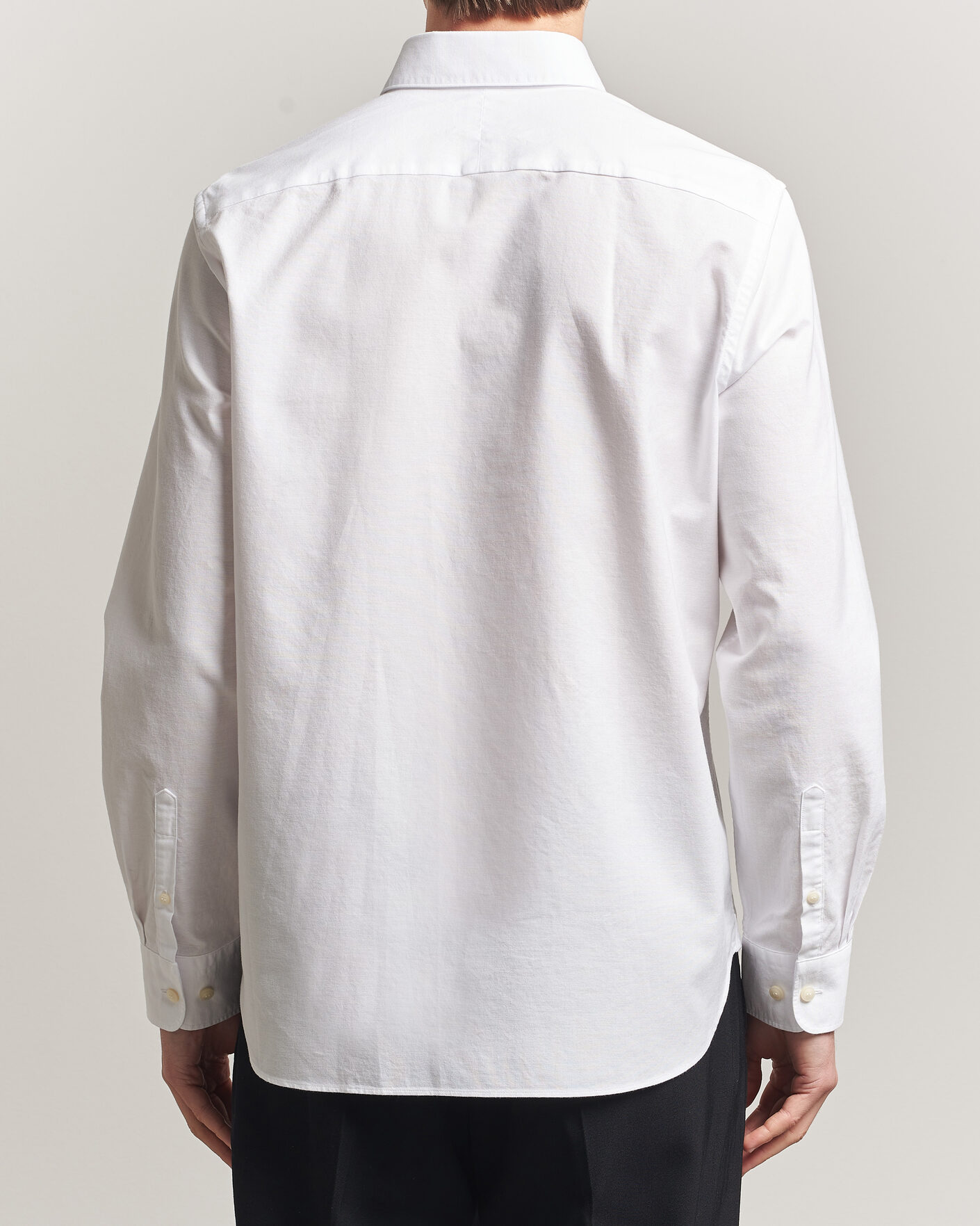 Heren | Overhemden | Tiger of Sweden | Bjorn Oxford Shirt Pure White