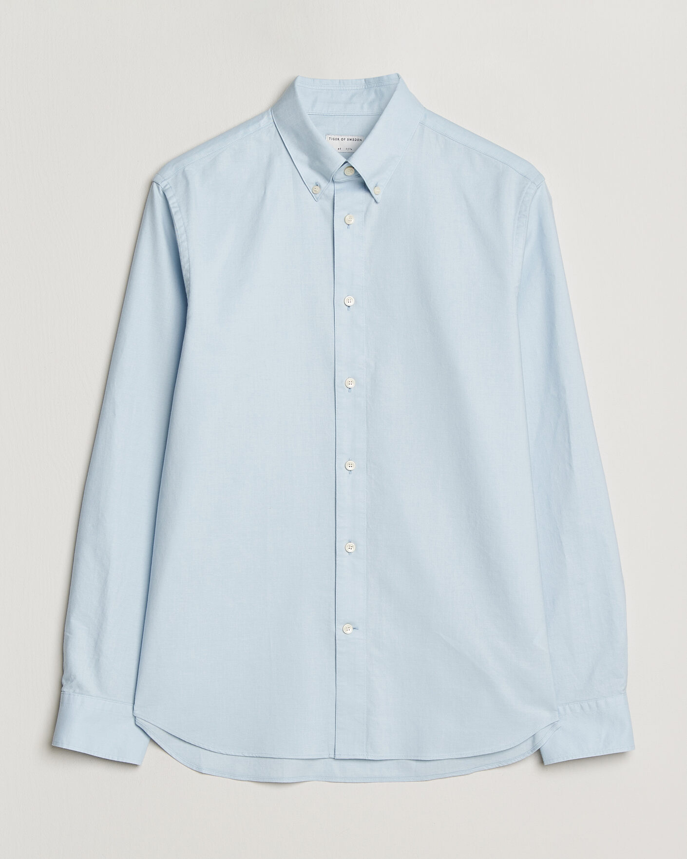 Heren | Overhemden | Tiger of Sweden | Bjorn Oxford Shirt Light Blue