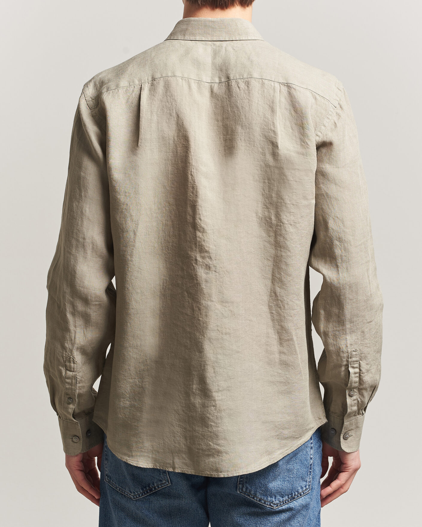 Heren | Overhemden | Tiger of Sweden | Spenser Linen Shirt Mole
