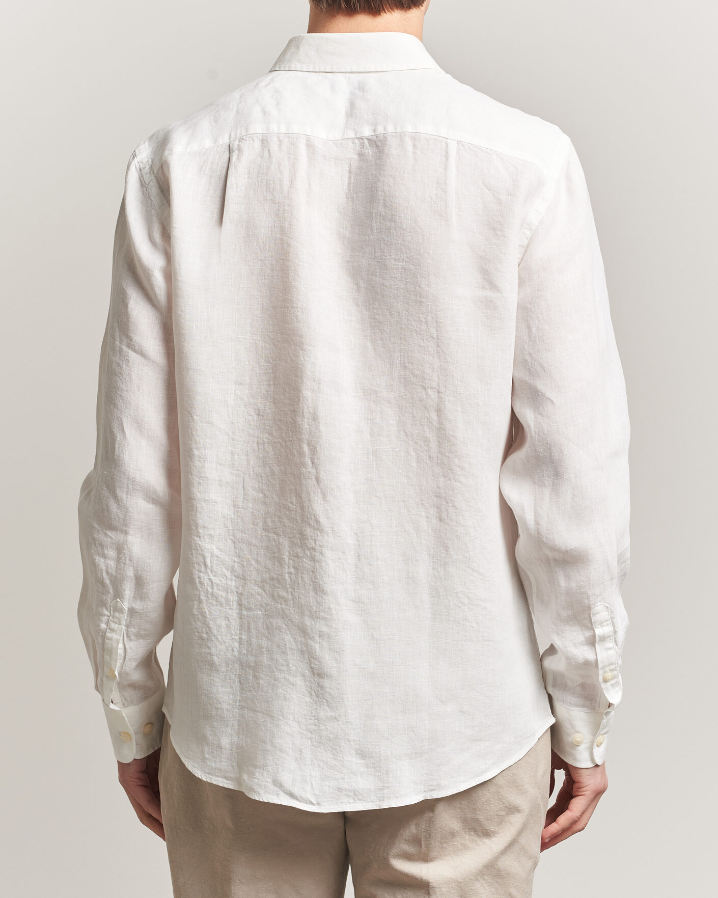 Heren | Overhemden | Tiger of Sweden | Spenser Linen Shirt Off White
