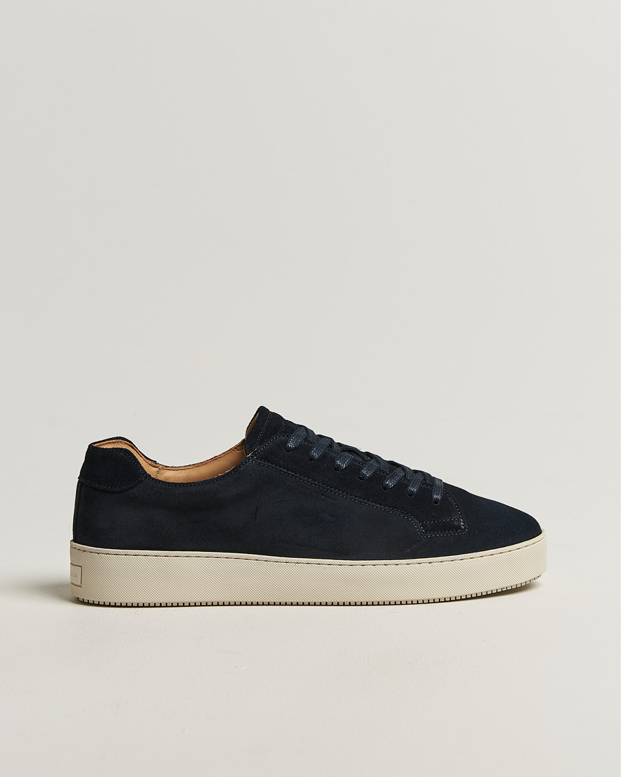 Heren | Sneakers | Tiger of Sweden | Salas 2 Suede Sneaker Light Ink