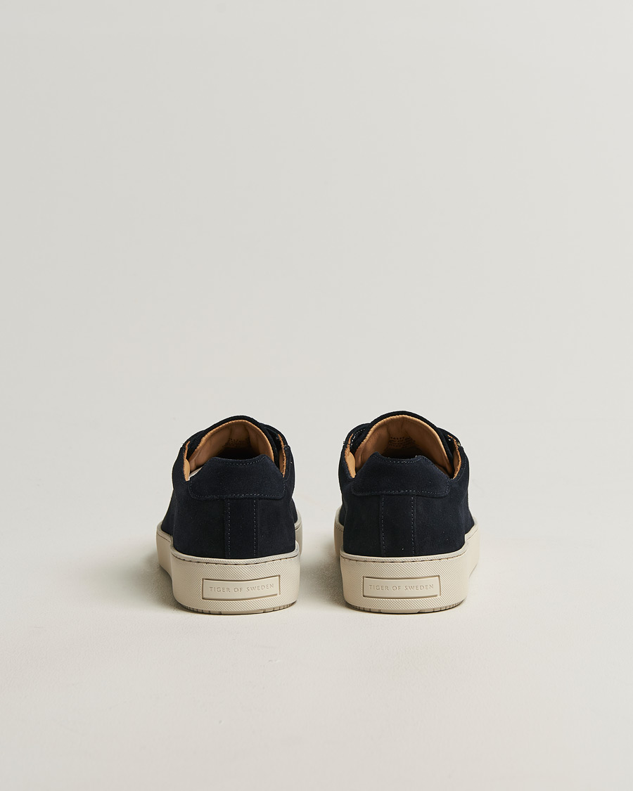 Heren | Sneakers | Tiger of Sweden | Salas 2 Suede Sneaker Light Ink