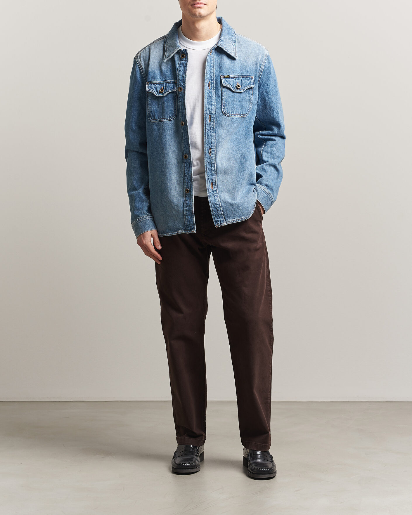 Heren | Jassen | Tiger of Sweden | Get Denim Jacket Light Blue
