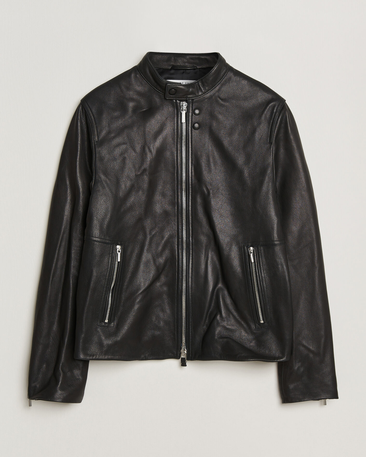 Heren | Jassen | Tiger of Sweden | Reier Leather Jacket Black