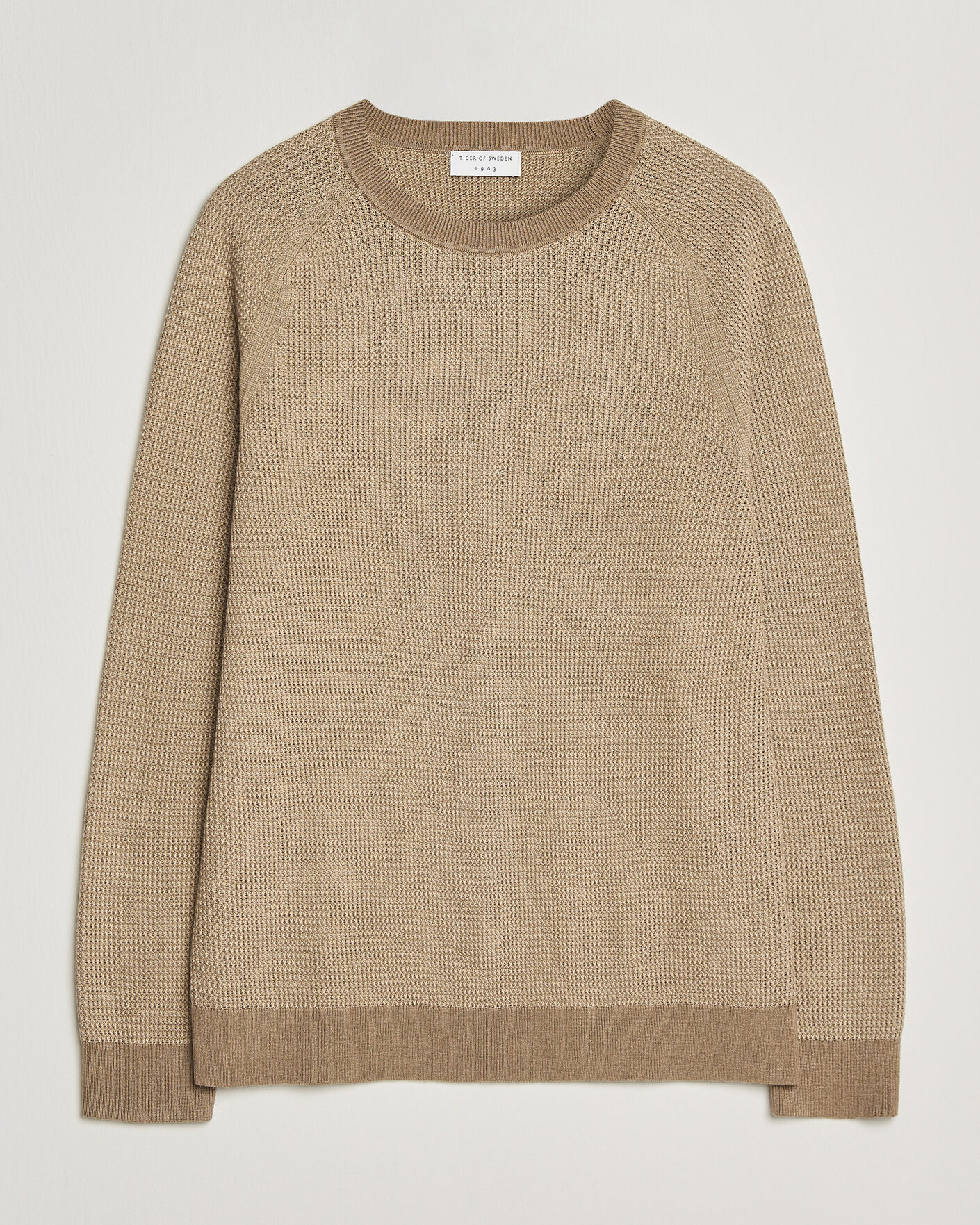 Heren | Truien | Tiger of Sweden | Martin Knitted Sweater Umber Brown