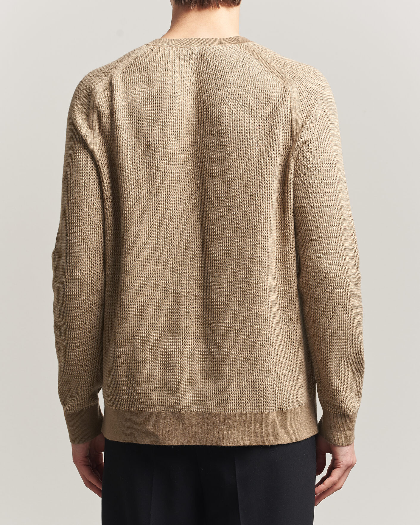 Heren | Truien | Tiger of Sweden | Martin Knitted Sweater Umber Brown