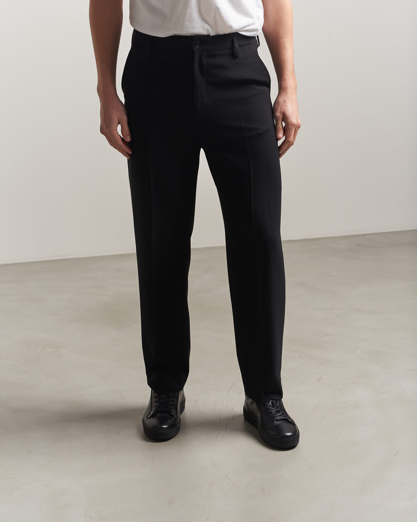 Heren | Sneakers | Tiger of Sweden | Salas 2 Leather Sneaker Black