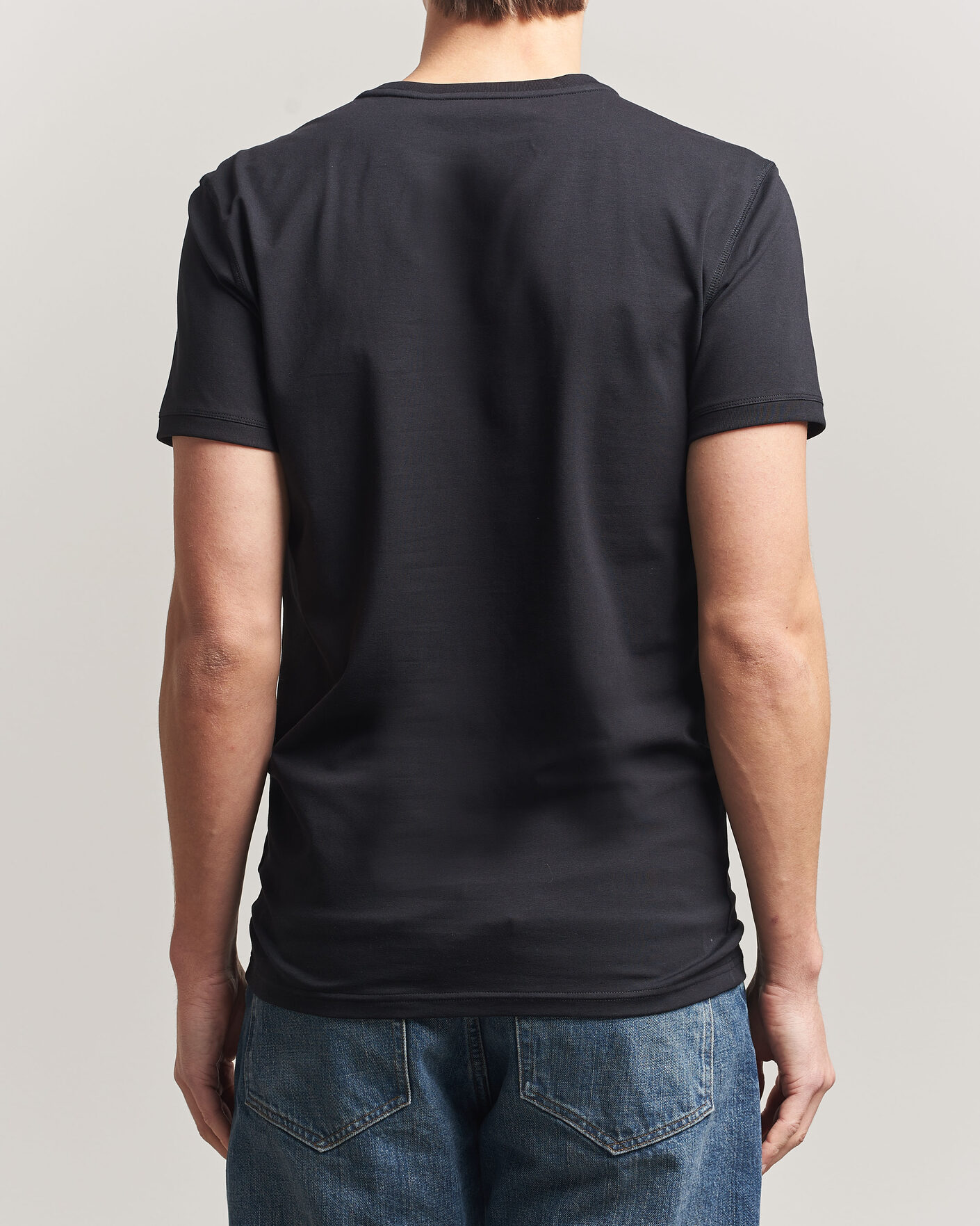 Heren | T-shirts | Tiger of Sweden | Heimdal 2-Pack Crew Neck T-Shirt Black