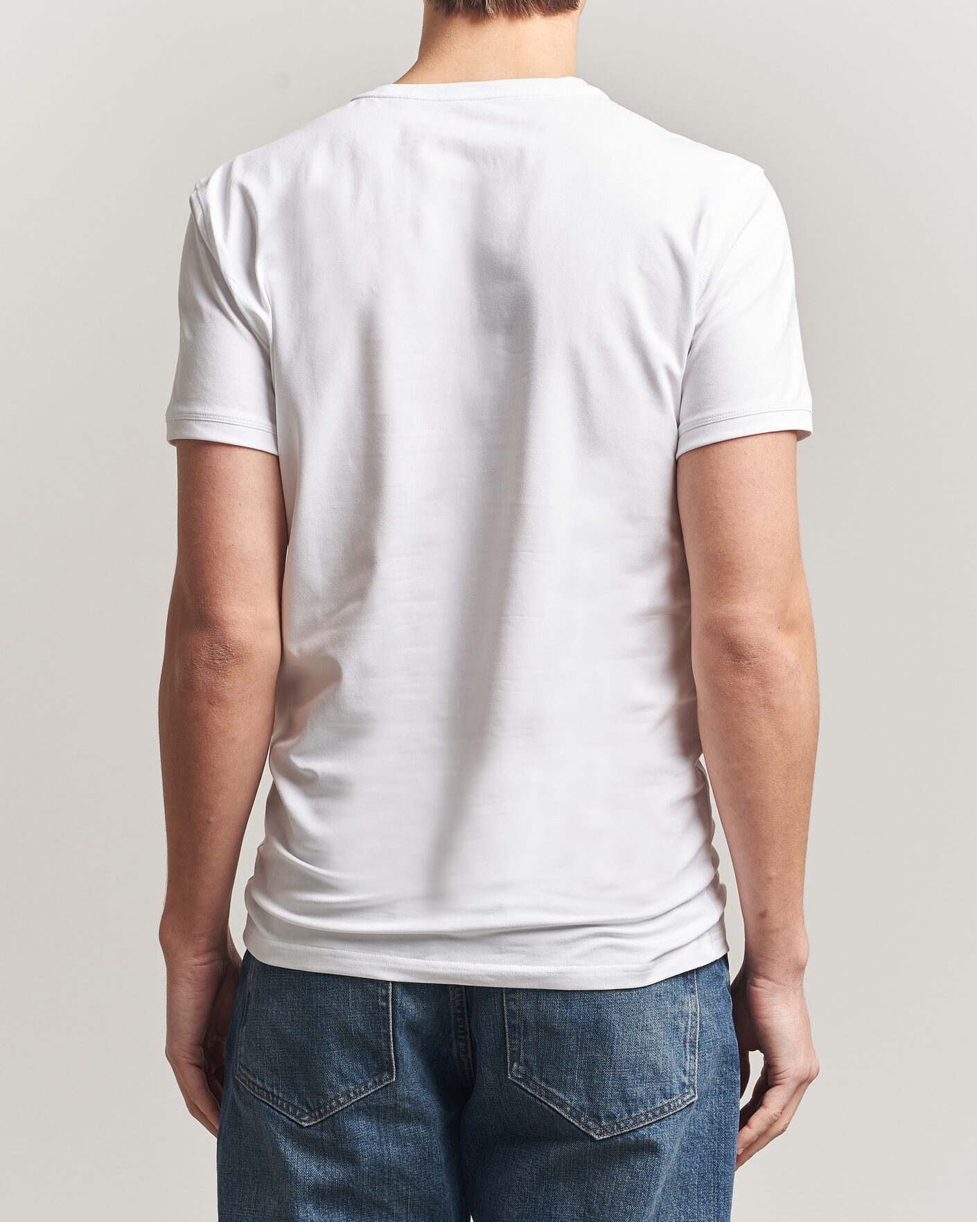 Heren | T-shirts | Tiger of Sweden | Heimdal 2-Pack Crew Neck T-Shirt Pure White