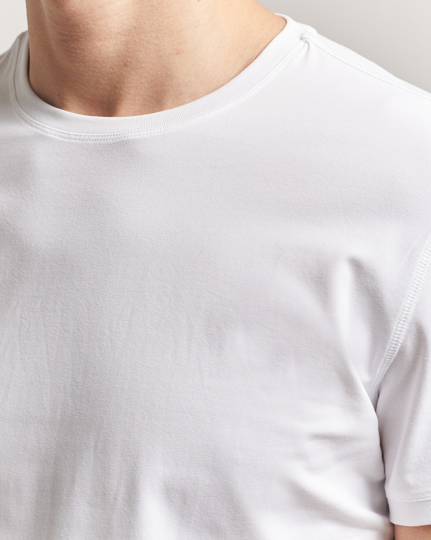 Heren | T-shirts | Tiger of Sweden | Heimdal 2-Pack Crew Neck T-Shirt Pure White