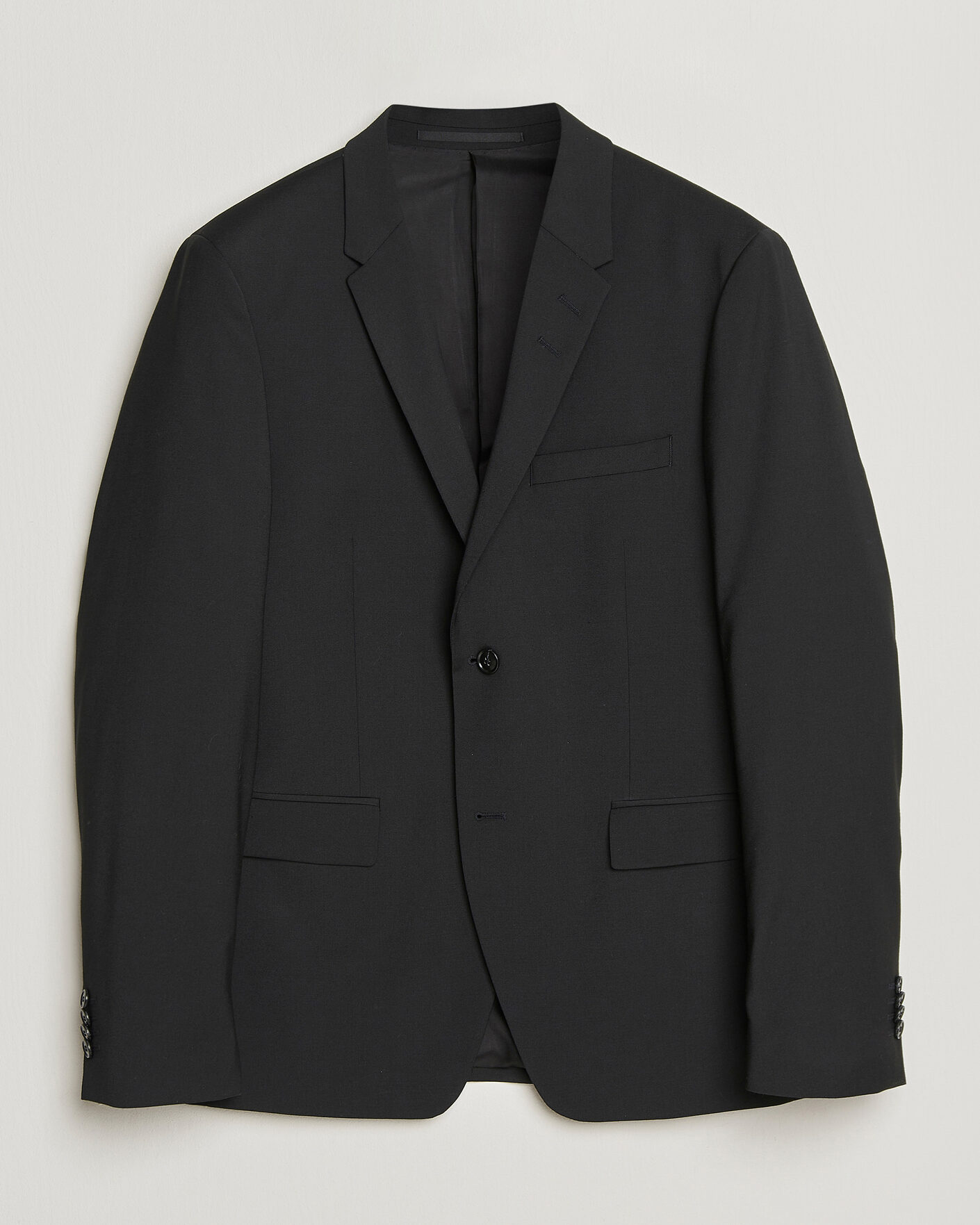 Heren | Blazers | Tiger of Sweden | Jamie Wool Travel Suit Blazer Black