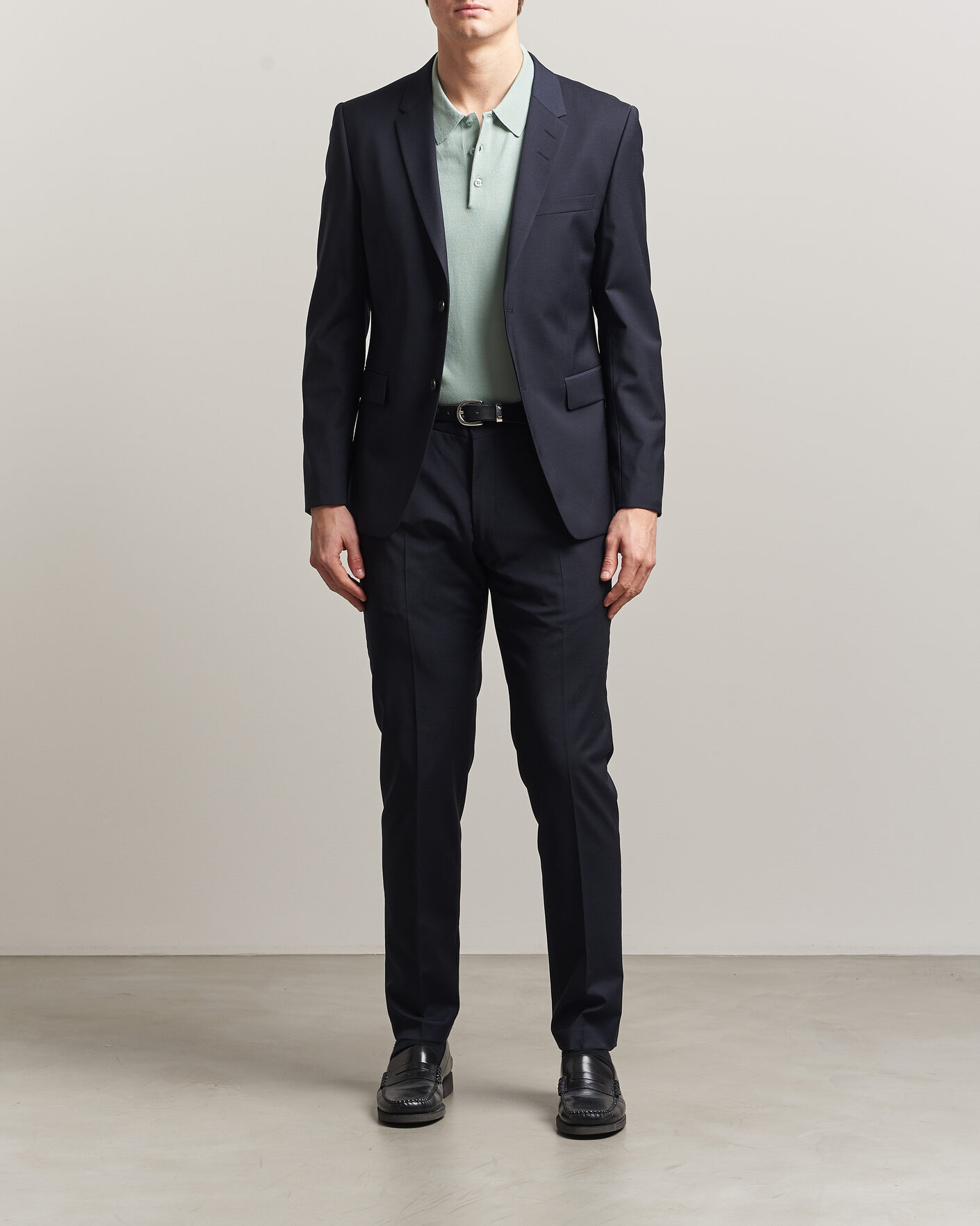 Heren | Blazers | Tiger of Sweden | Jamie Wool Travel Suit Blazer Dark Ink