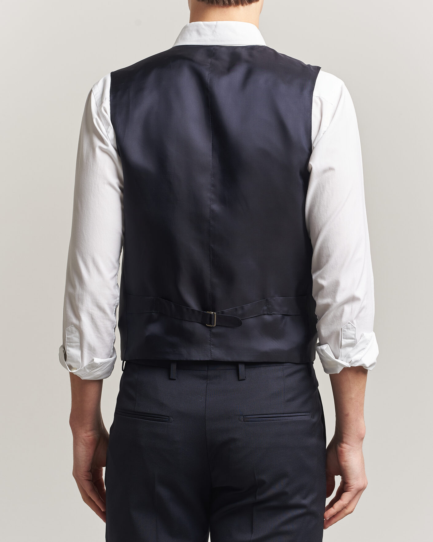 Heren | Gilets | Tiger of Sweden | Winston Wool Travel Waistcoat Dark Ink