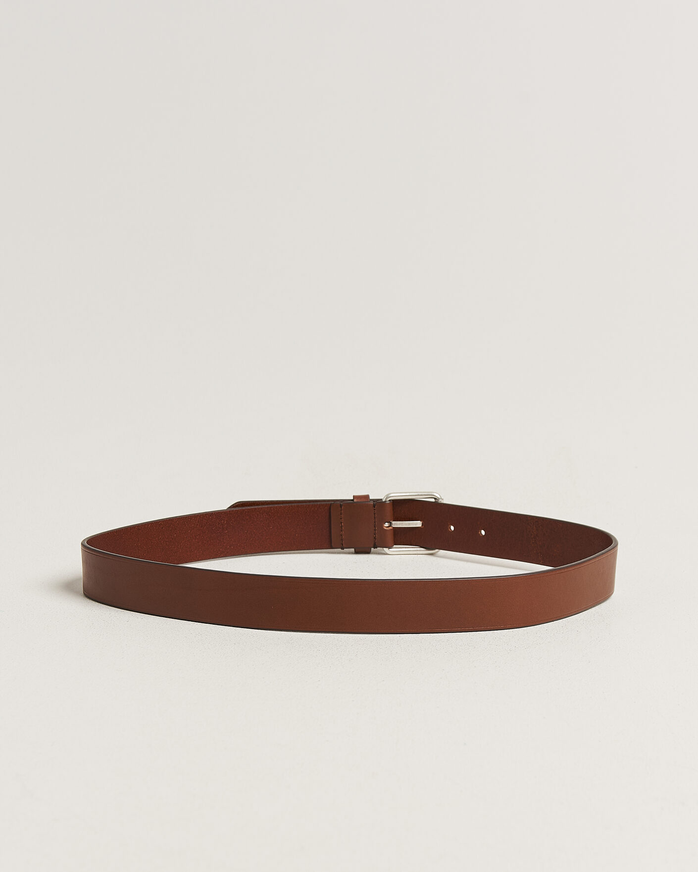 Heren | Riemen | Tiger of Sweden | Labori Leather Belt Dark Brown