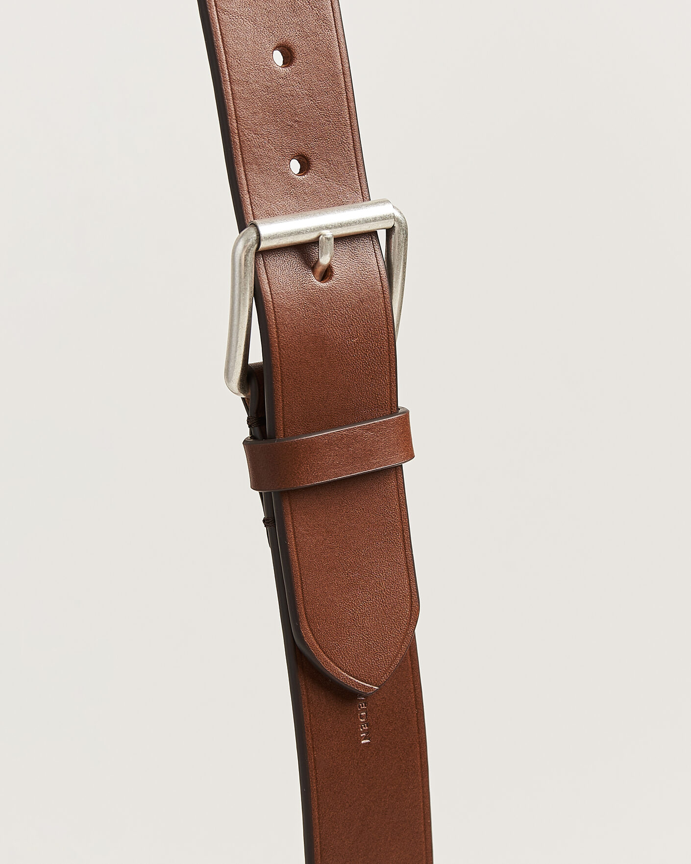 Heren | Riemen | Tiger of Sweden | Labori Leather Belt Dark Brown