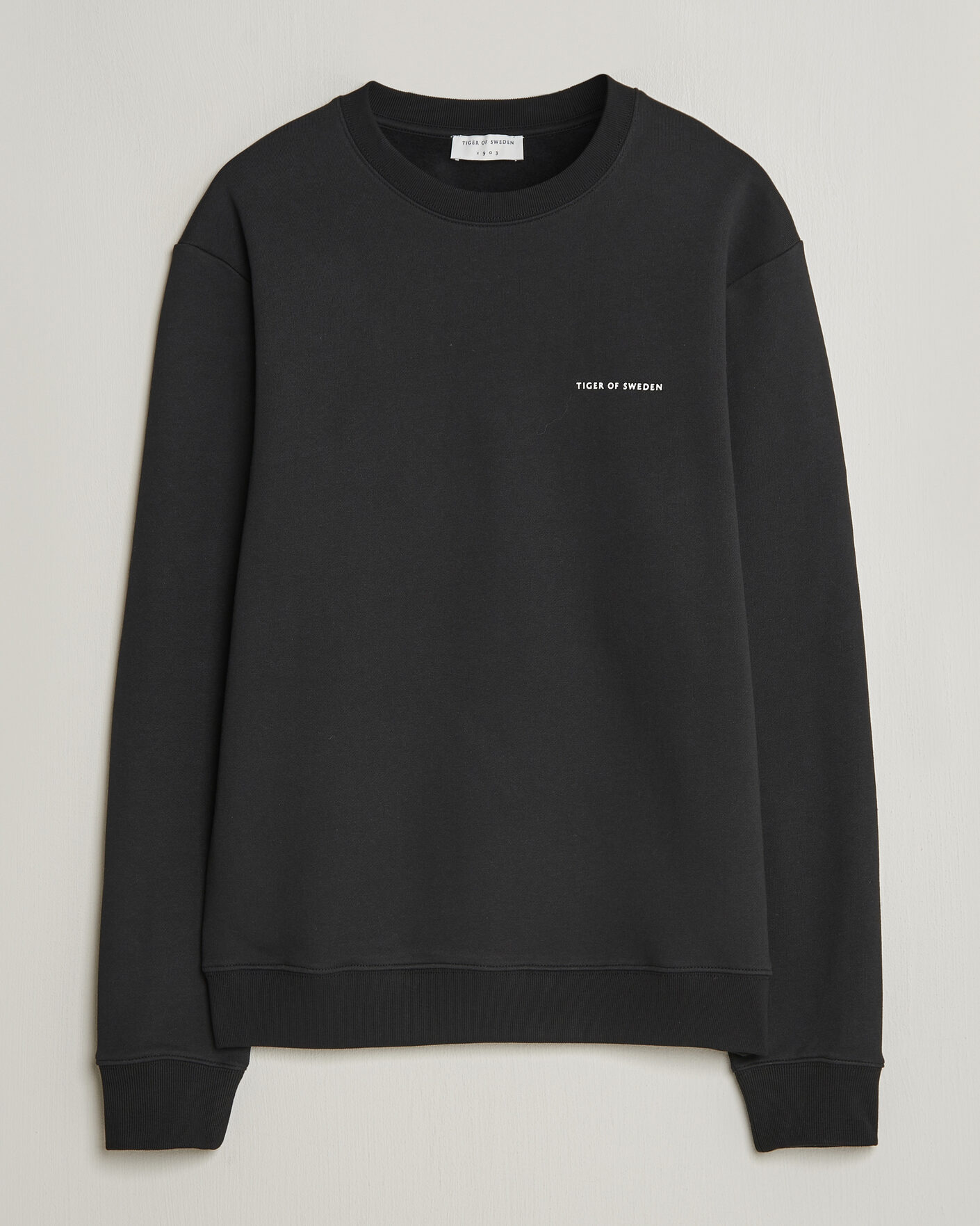 Heren | Truien | Tiger of Sweden | Emerson Crew Neck Sweatshirt Black
