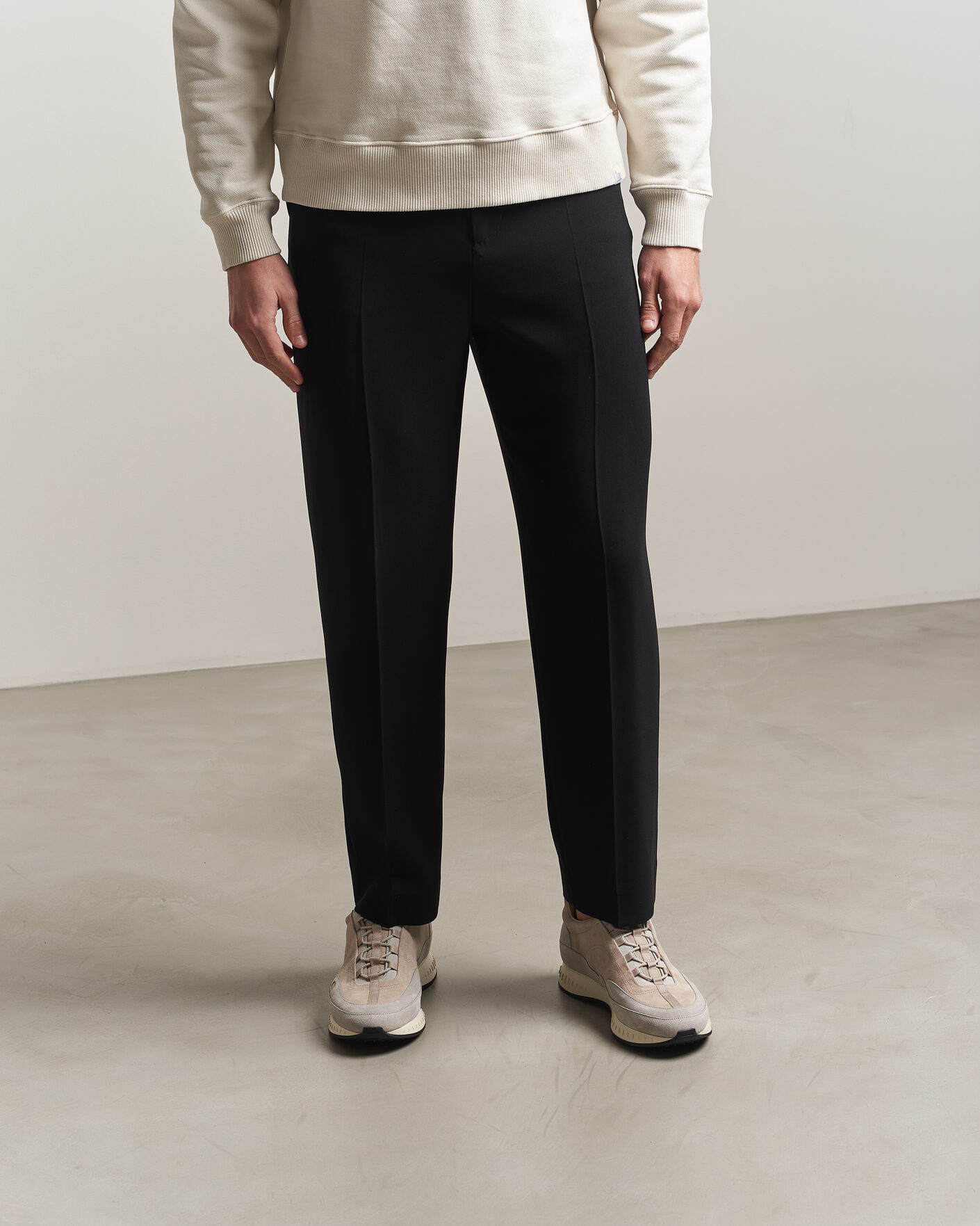 Heren | Sneakers | John Lobb | Laced Running Sneakers Sand Suede