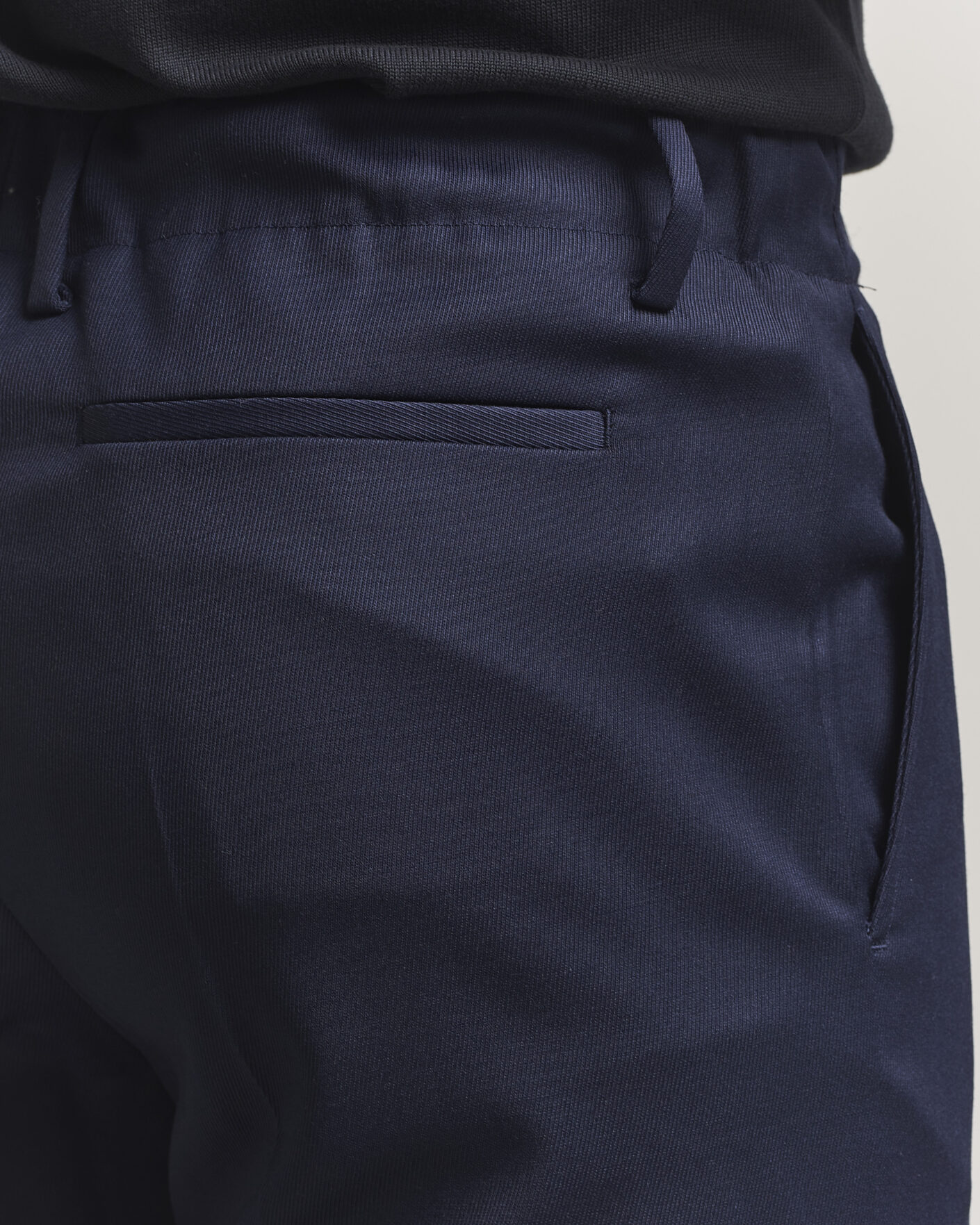 Heren | Broeken | Filippa K | Troy Tailored Drawstring Trousers Ink Navy