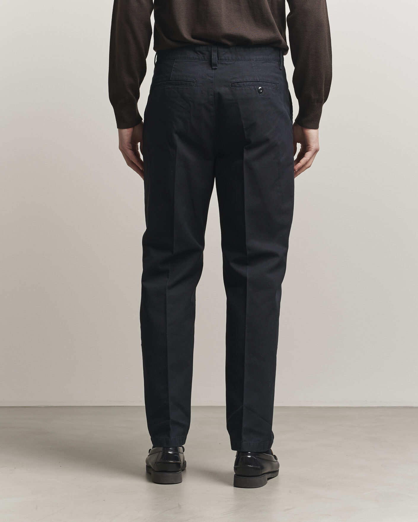 Heren | Broeken | Filippa K | Carl Cotton Trousers Black