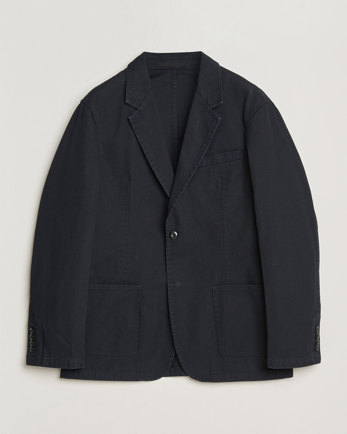 Heren | Blazers | Filippa K | Christopher Cotton Blazer Black