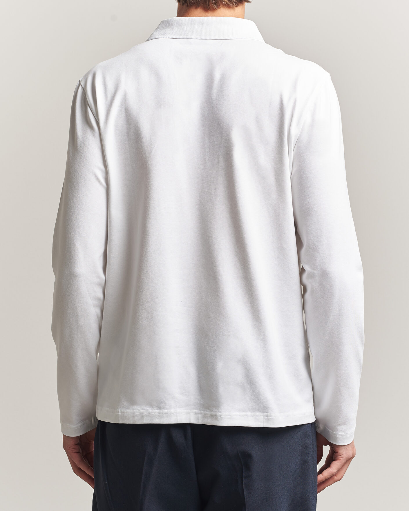 Heren | Polo's | Filippa K | Luke Stretch Polo Shirt White