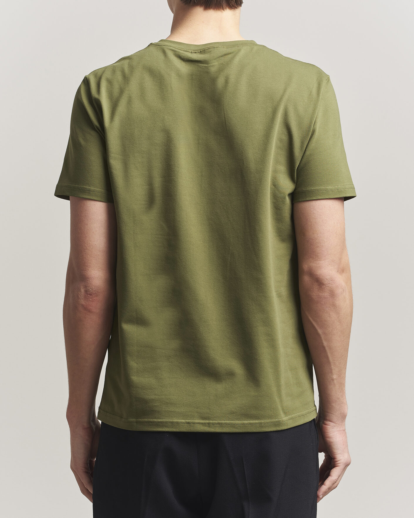 Heren | T-shirts | Filippa K | Soft Lycra T-Shirt Laurel Green
