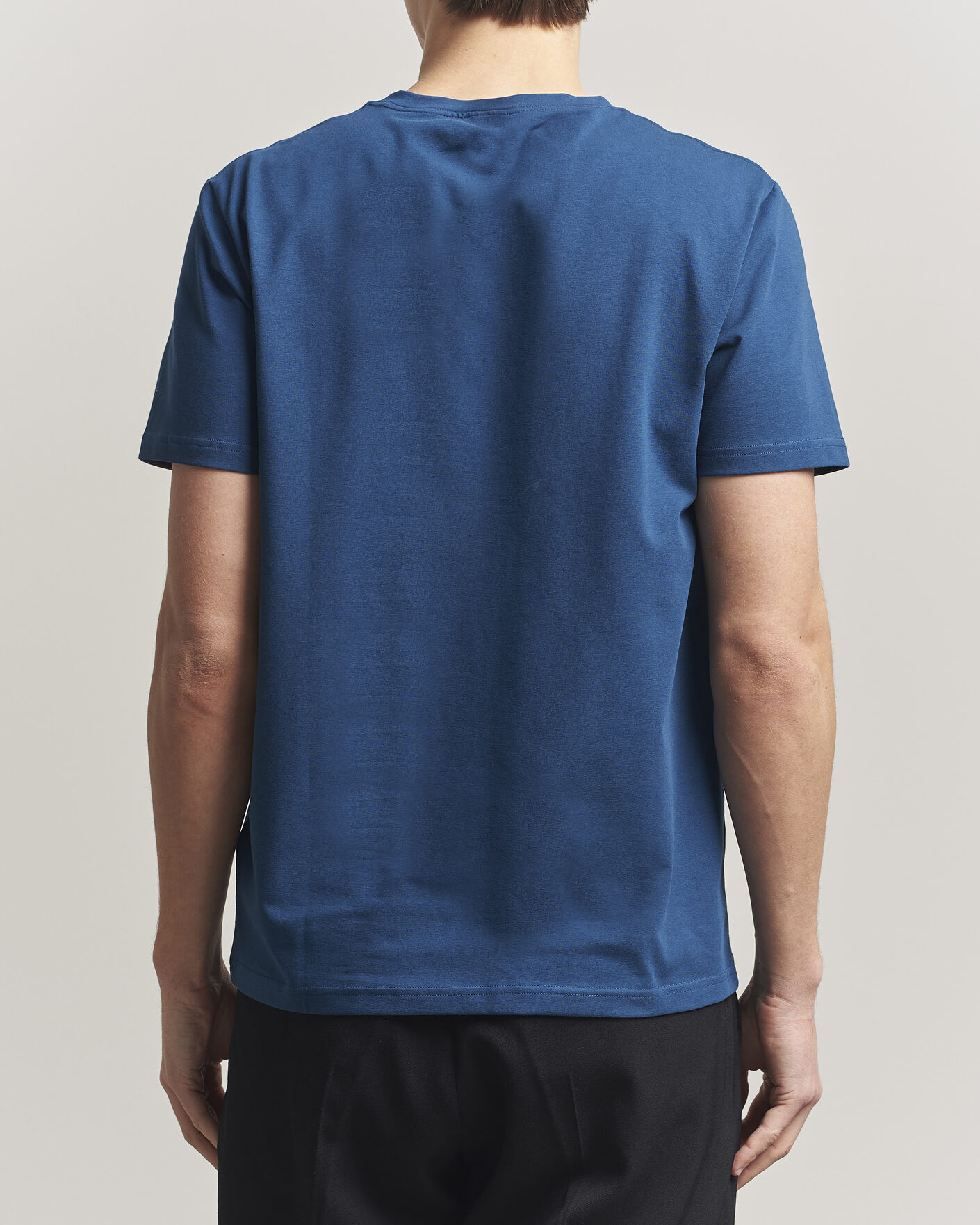 Heren | T-shirts | Filippa K | Soft Lycra T-Shirt Night Teal