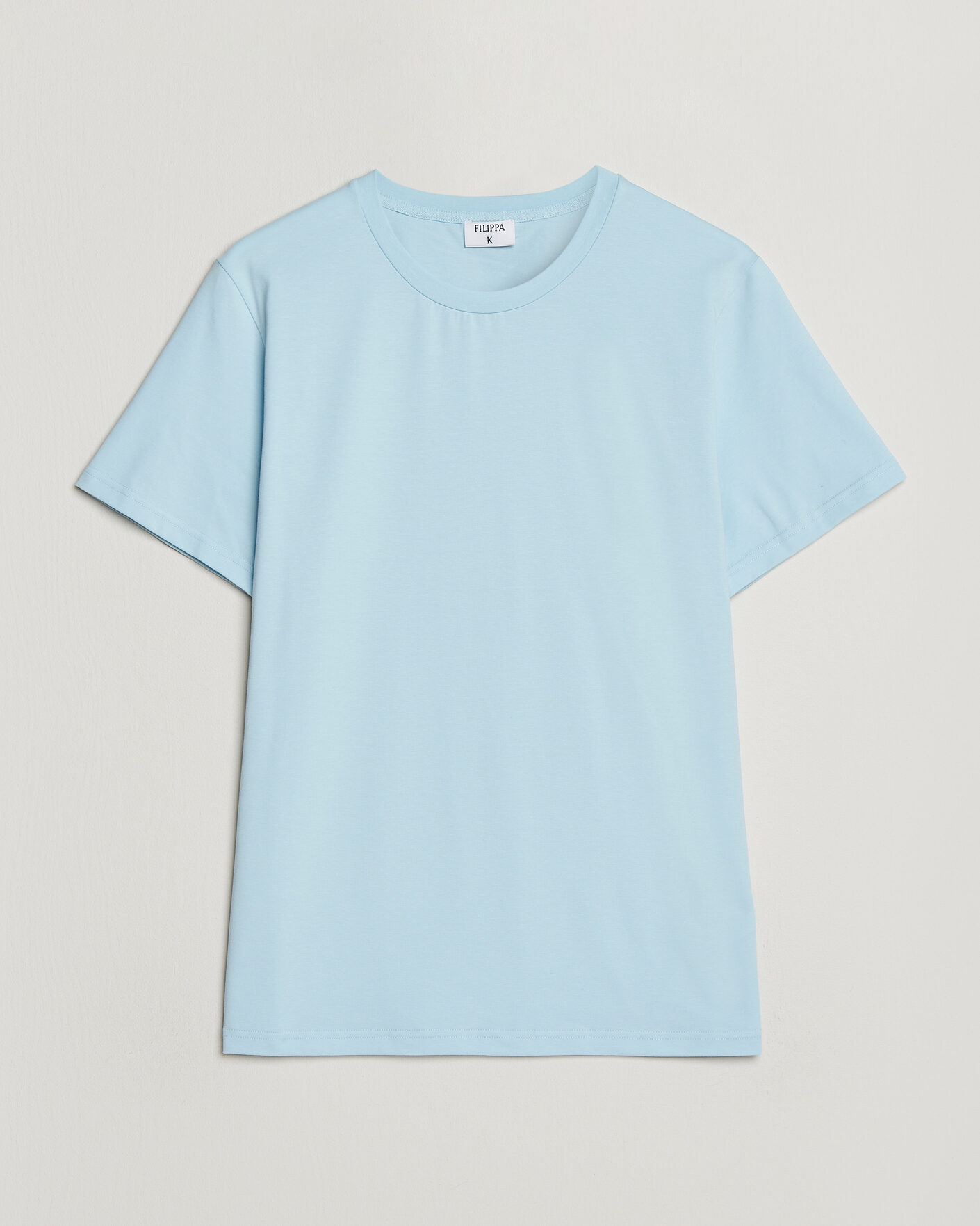 Heren | T-shirts | Filippa K | Soft Lycra T-Shirt Frost Blue