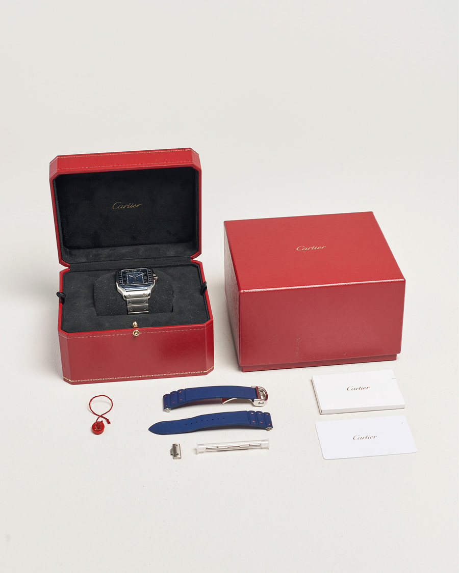 Heren | Pre-Owned & Vintage Watches | Cartier Pre-Owned | Santos XL