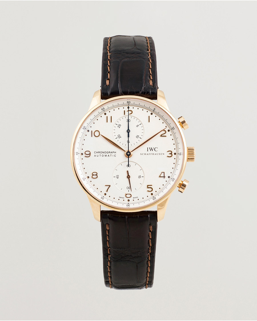 Heren | Pre-Owned & Vintage Watches | IWC Pre-Owned | Portuguese Chronograph 18K