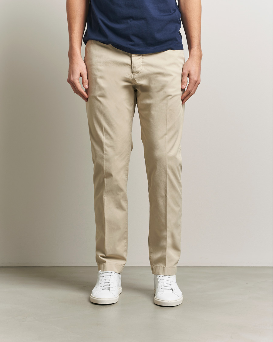Heren | Broeken | Jacob Cohën | John Chino Light Beige