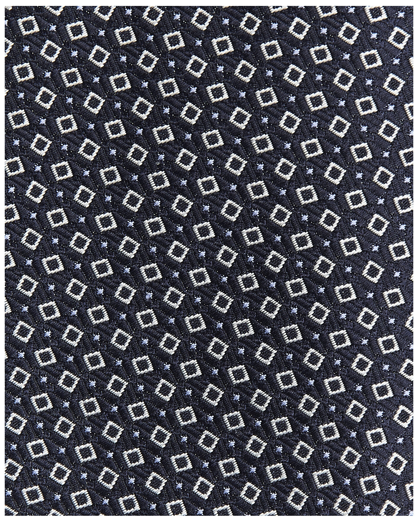 Heren | Stropdassen | Canali | Micro Structure Silk Tie Navy