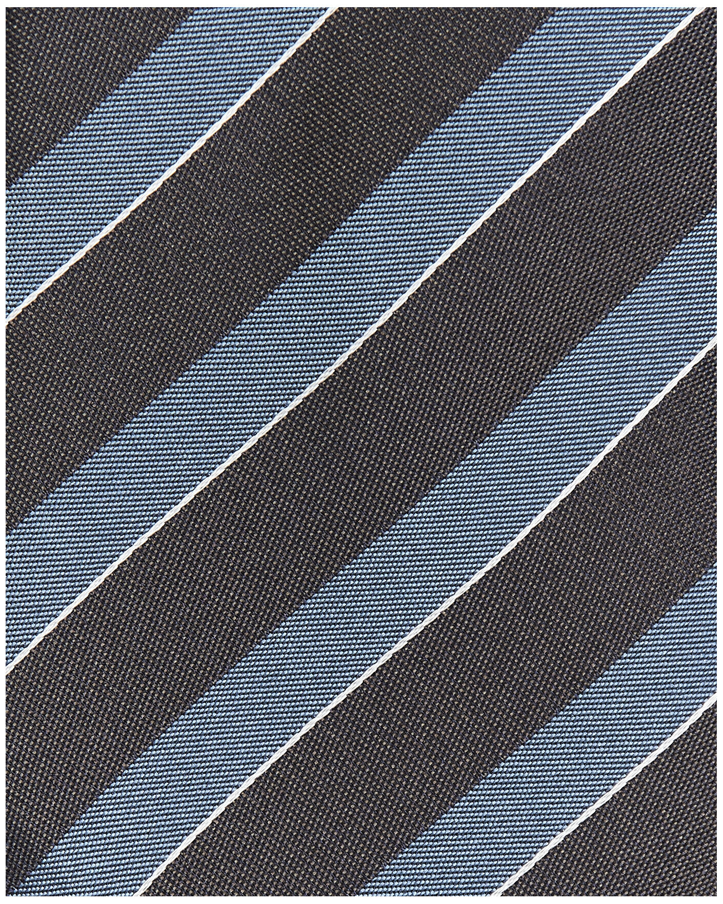 Heren | Stropdassen | Canali | Regimental Stripe Silk Tie Brown/Blue