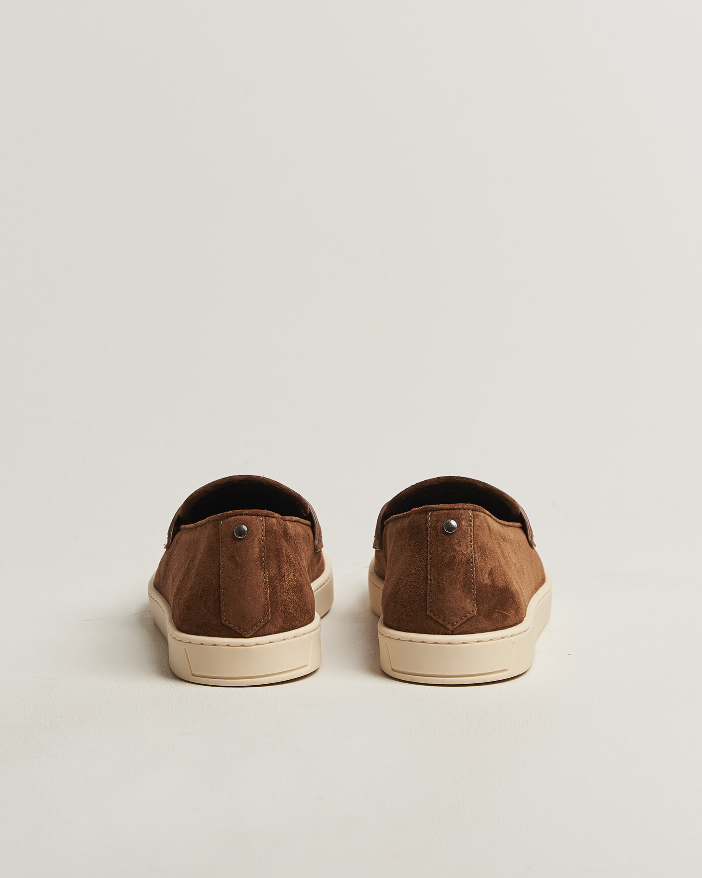 Heren | Instappers | Canali | Summer Loafers Brown Suede