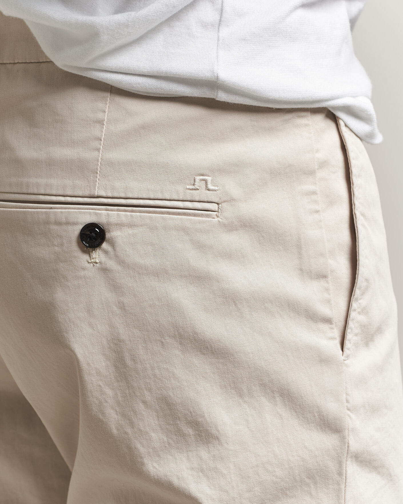 Heren | Broeken | J.Lindeberg | Chaze Cotton Stretch Pants Moonbeam