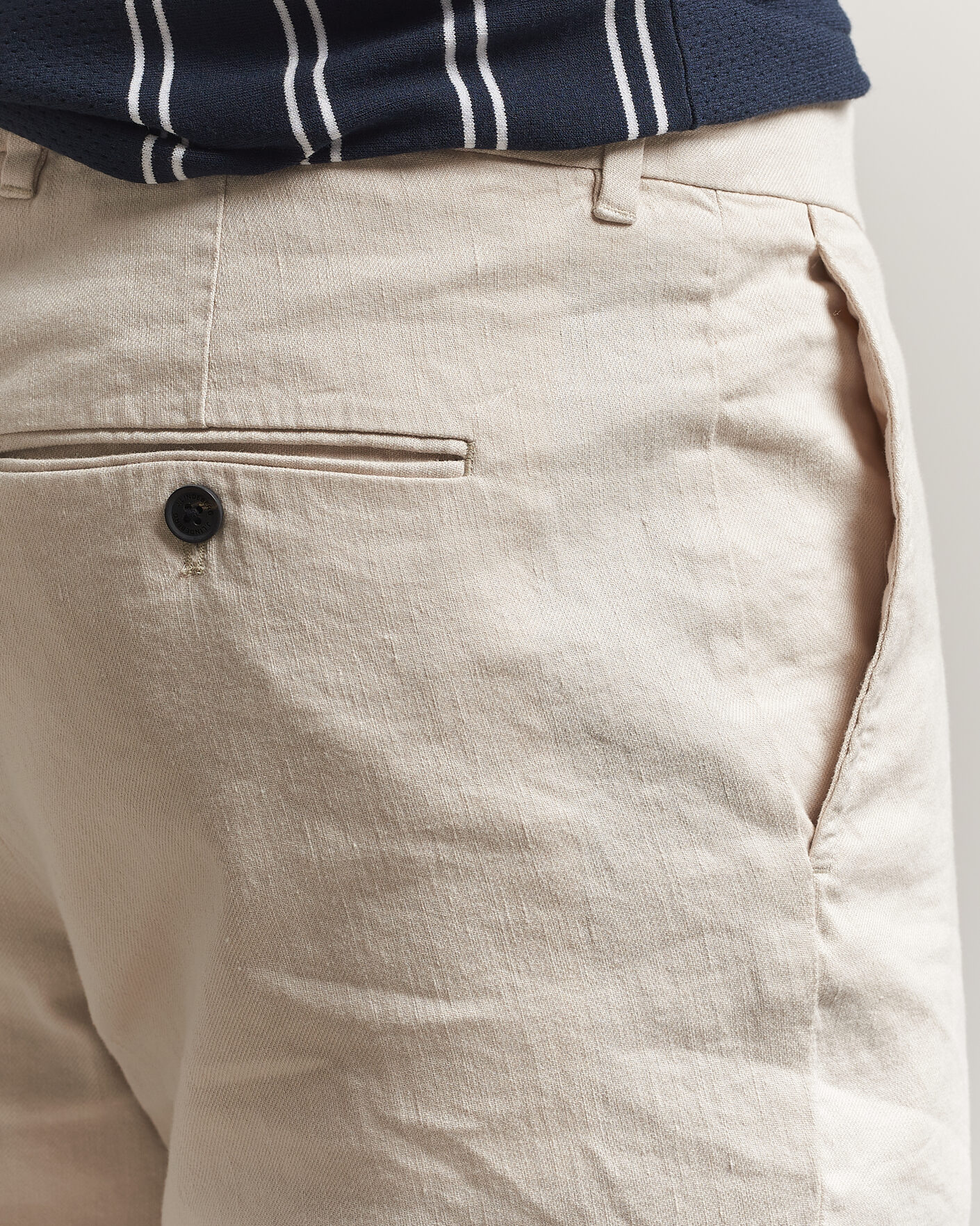 Heren | Broeken | J.Lindeberg | Logan Stretch Linen Pants Moonbeam