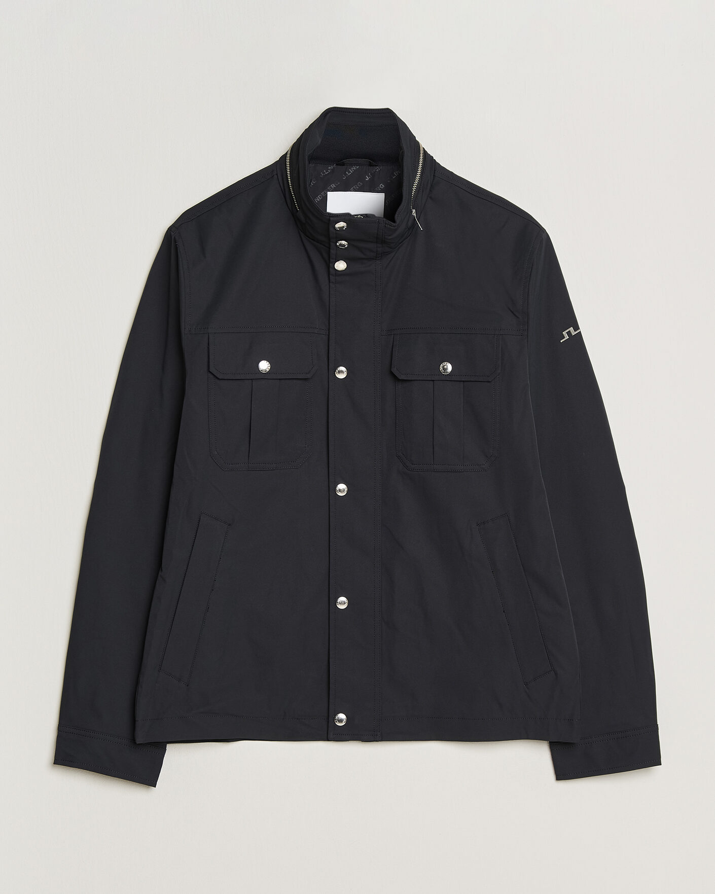 Heren | Jassen | J.Lindeberg | Bailey Recyceled Poly Jacket Black