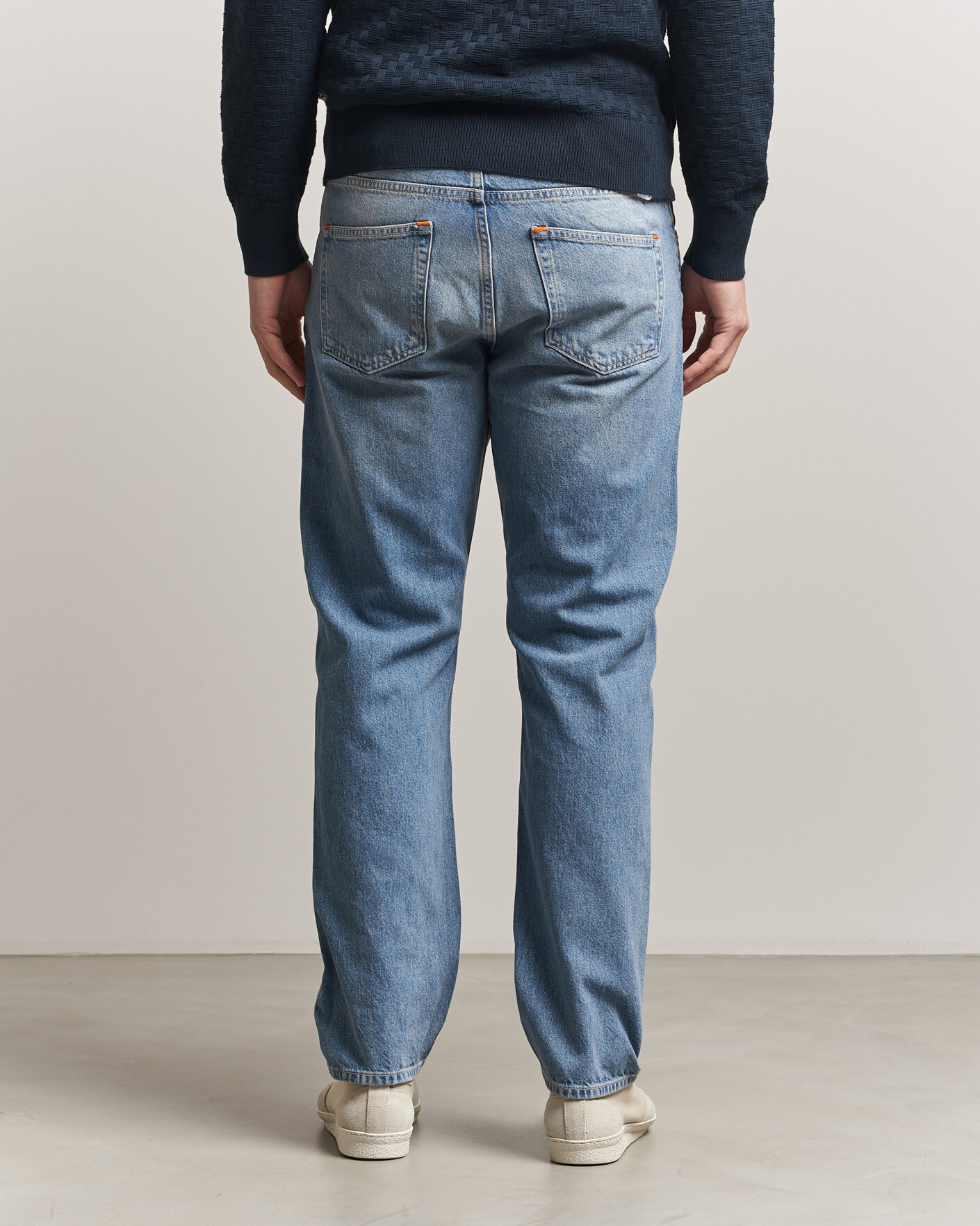 Heren | Jeans | J.Lindeberg | Cody Light Wash Regular Jeans Light Blue