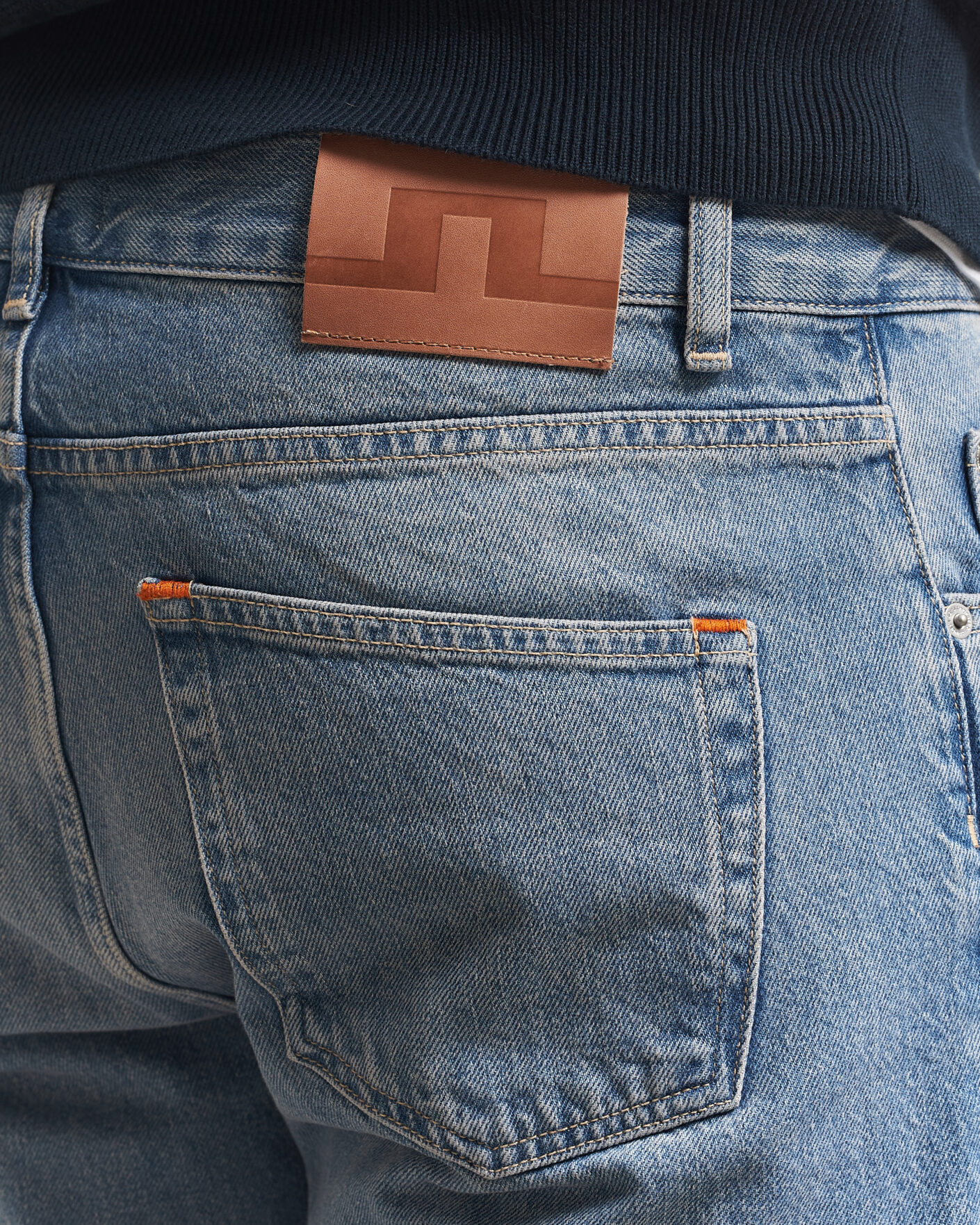 Heren | Jeans | J.Lindeberg | Cody Light Wash Regular Jeans Light Blue