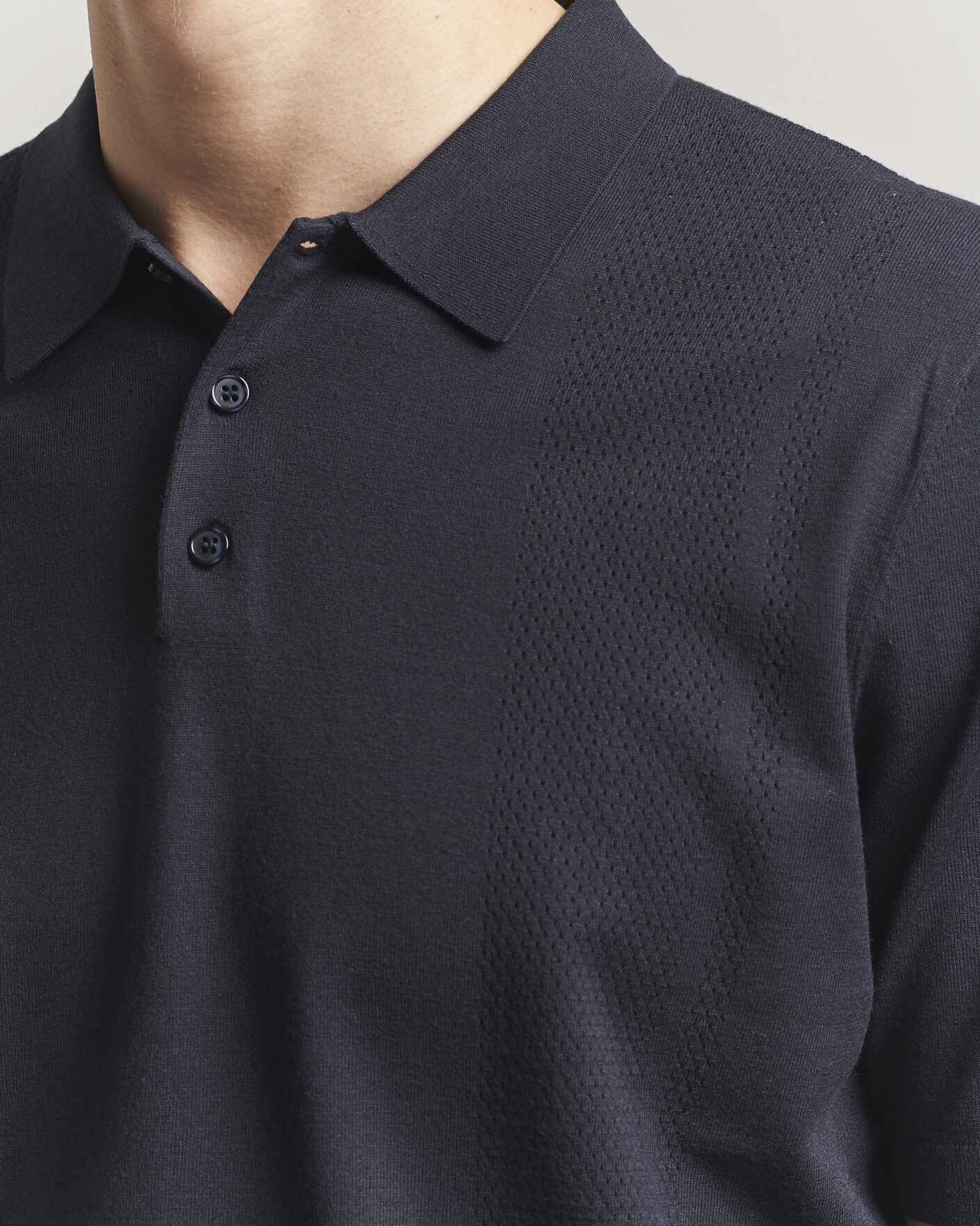 Heren | Polo's | J.Lindeberg | Reymond Knit Polo JL Navy