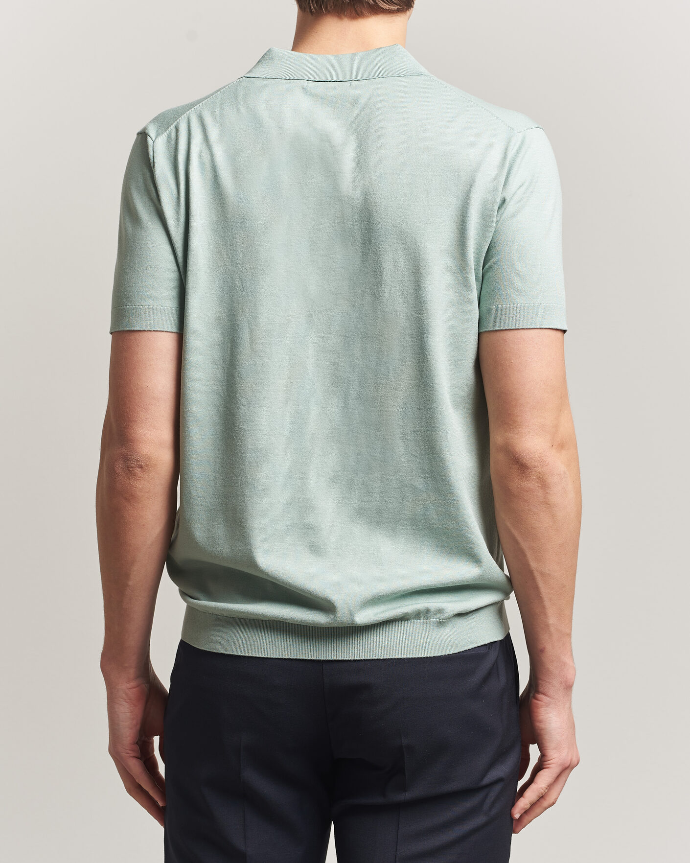 Heren | Polo's | J.Lindeberg | Ridge Knitted Polo Jadeite