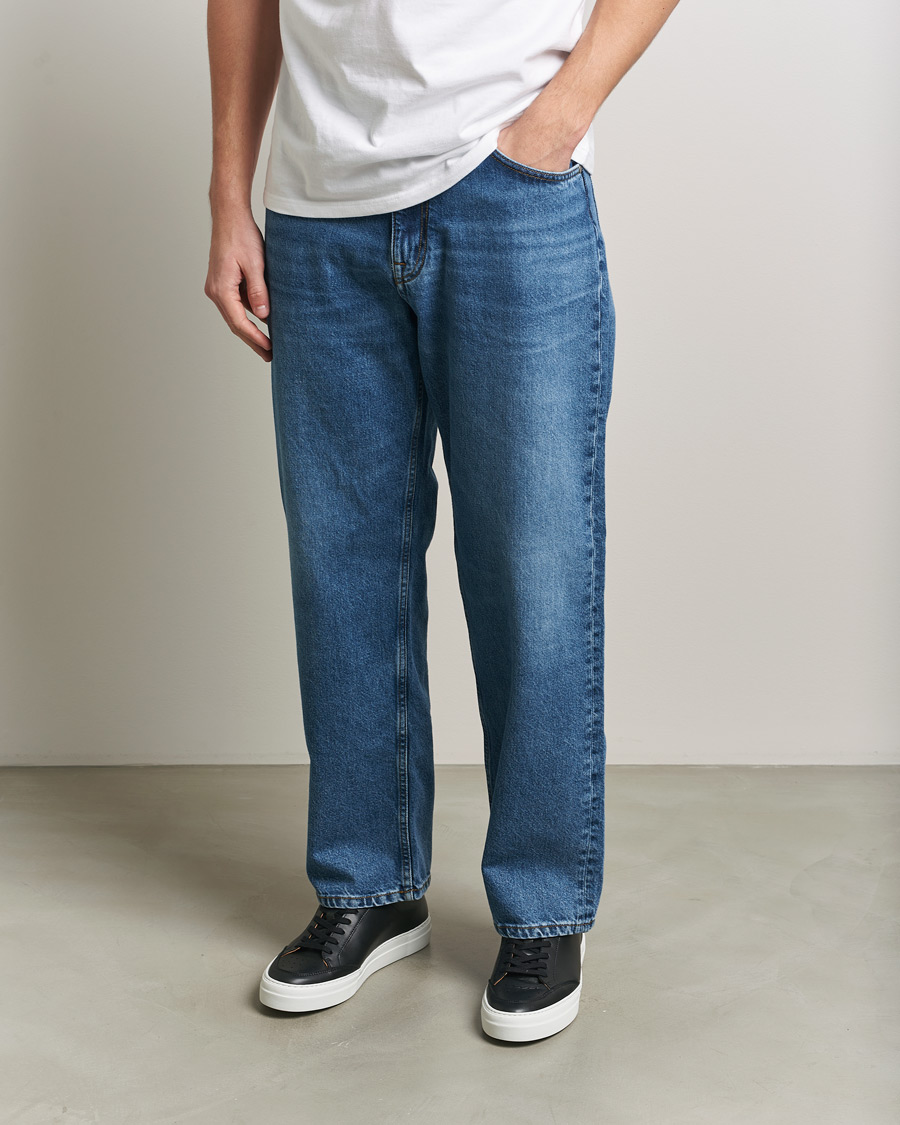 Heren | Sneakers | J.Lindeberg | Art Signature Leather Sneaker Black