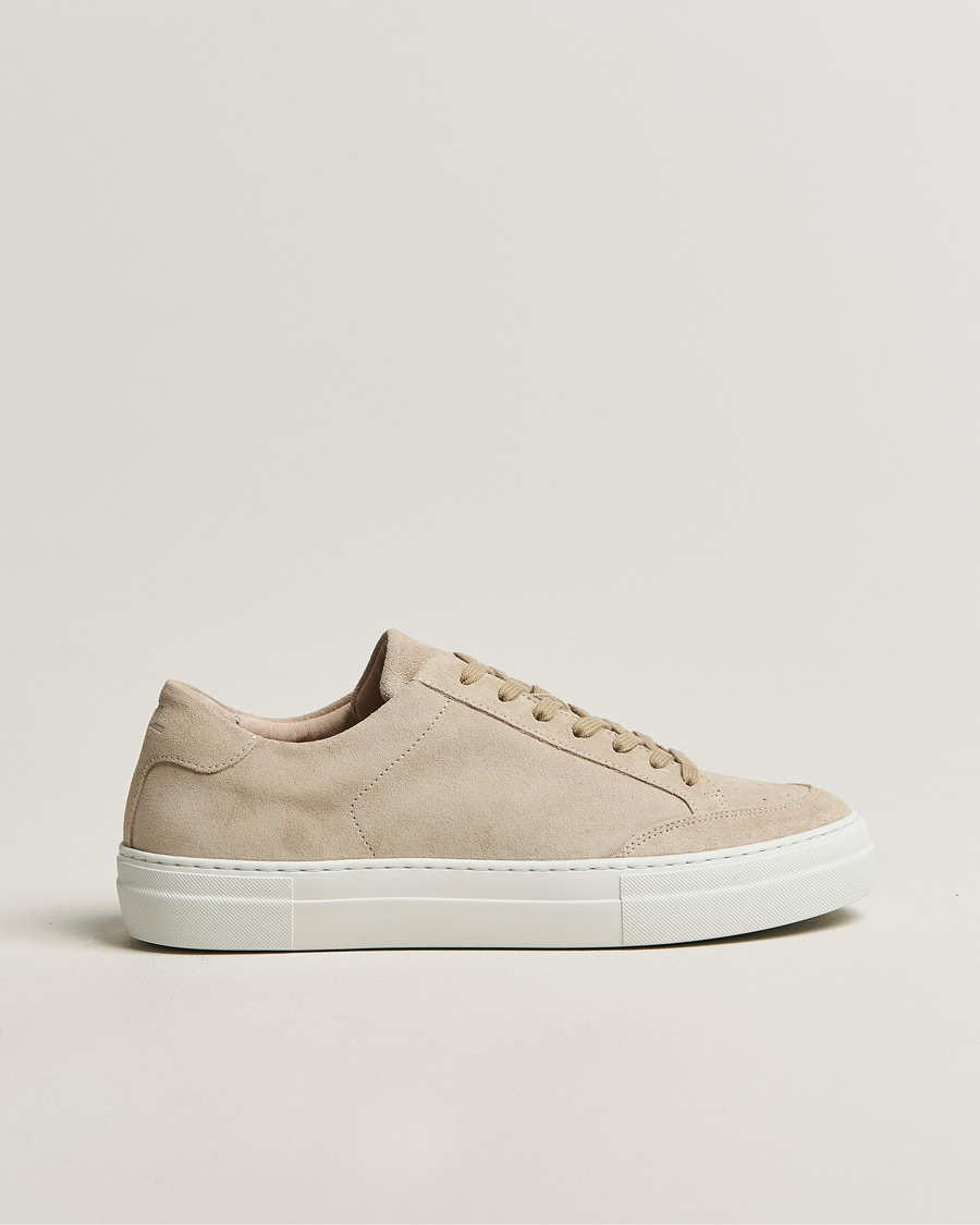 Heren | Sneakers | J.Lindeberg | Art Signature Suede Sneaker Moonbeam