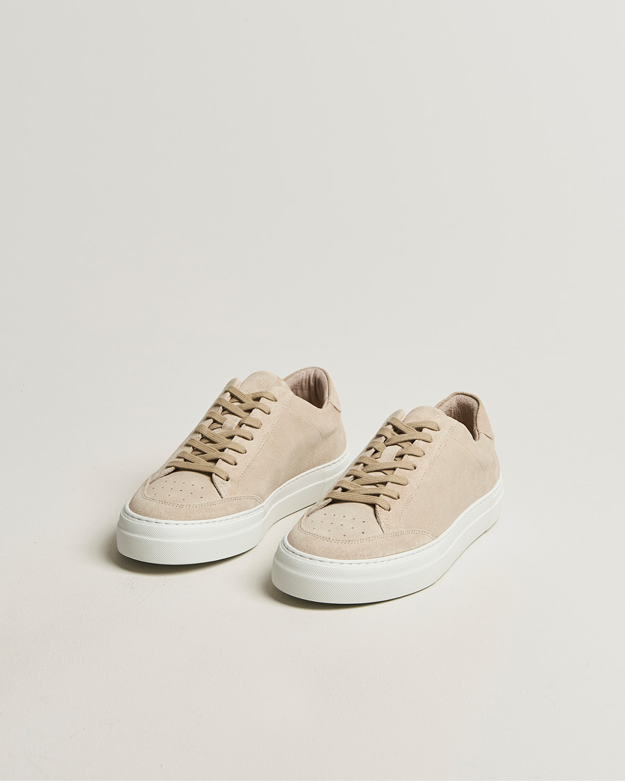 Heren | Sneakers | J.Lindeberg | Art Signature Suede Sneaker Moonbeam