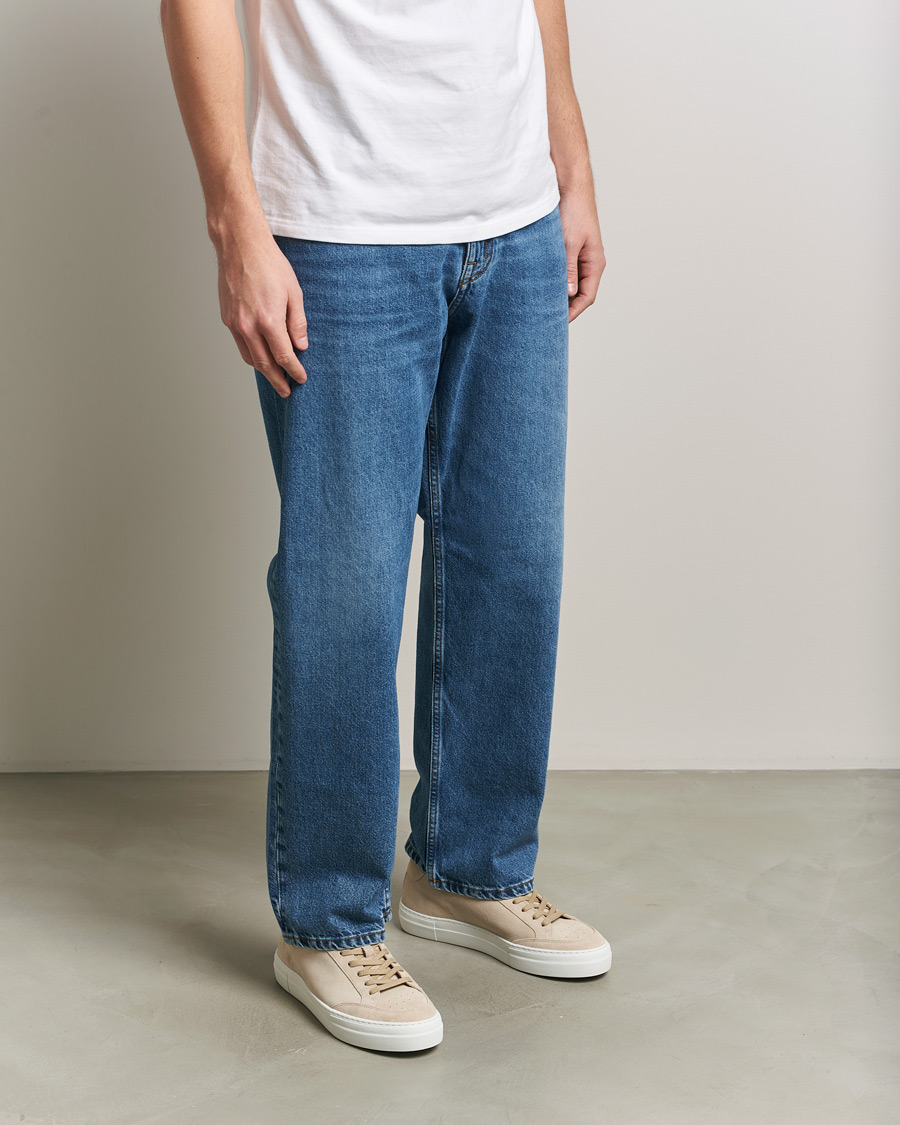 Heren | Sneakers | J.Lindeberg | Art Signature Suede Sneaker Moonbeam